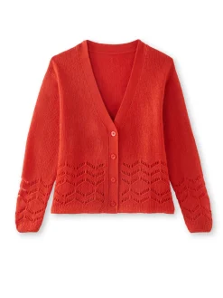 Gilet long encolure V