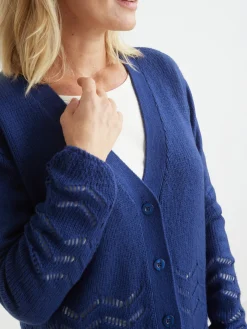 Gilet long encolure V