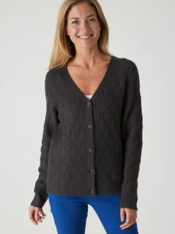 Gilet maille fantaisie