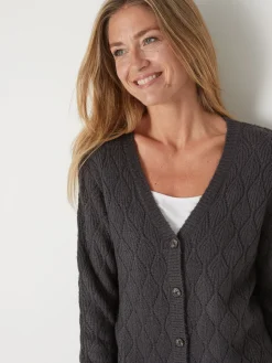 Gilet maille fantaisie