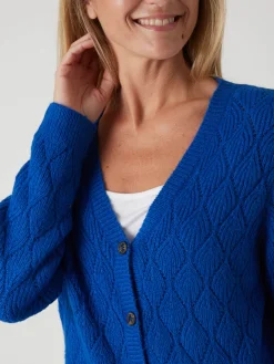 Gilet maille fantaisie