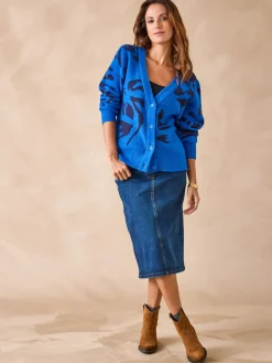 Gilet maille jacquard