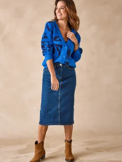 Gilet maille jacquard