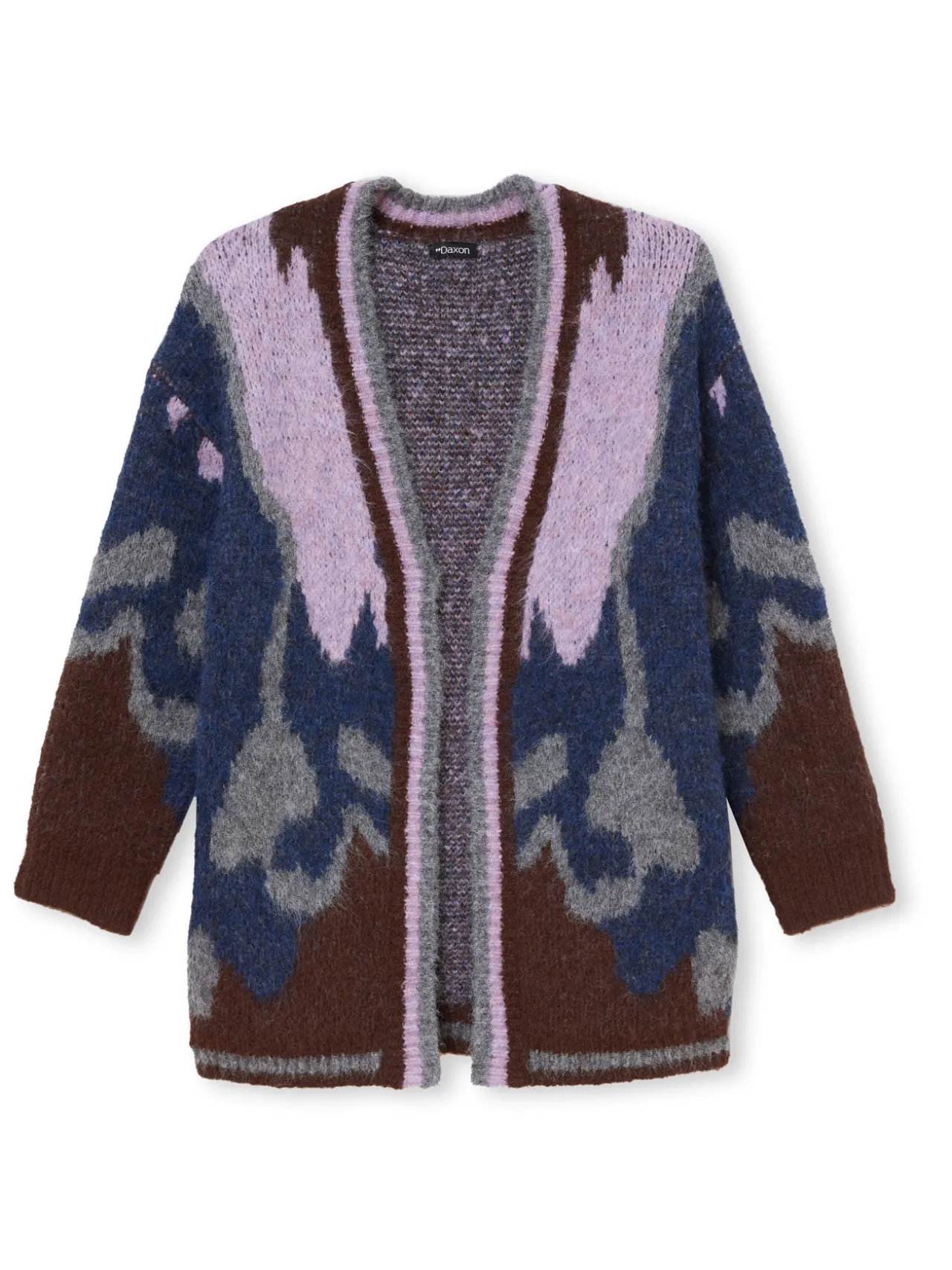 Gilet maille jacquard avec laine