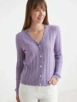 Gilet point fantaisie