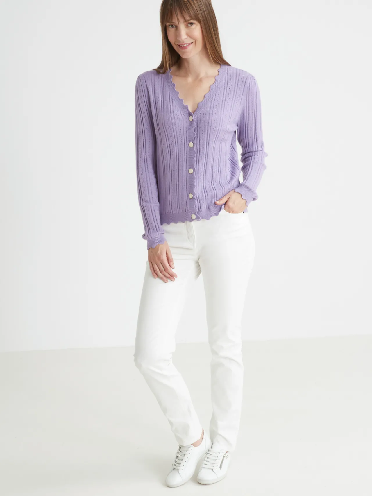 Gilet point fantaisie