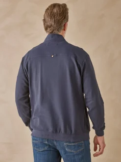 Gilet zippé en maille piquée