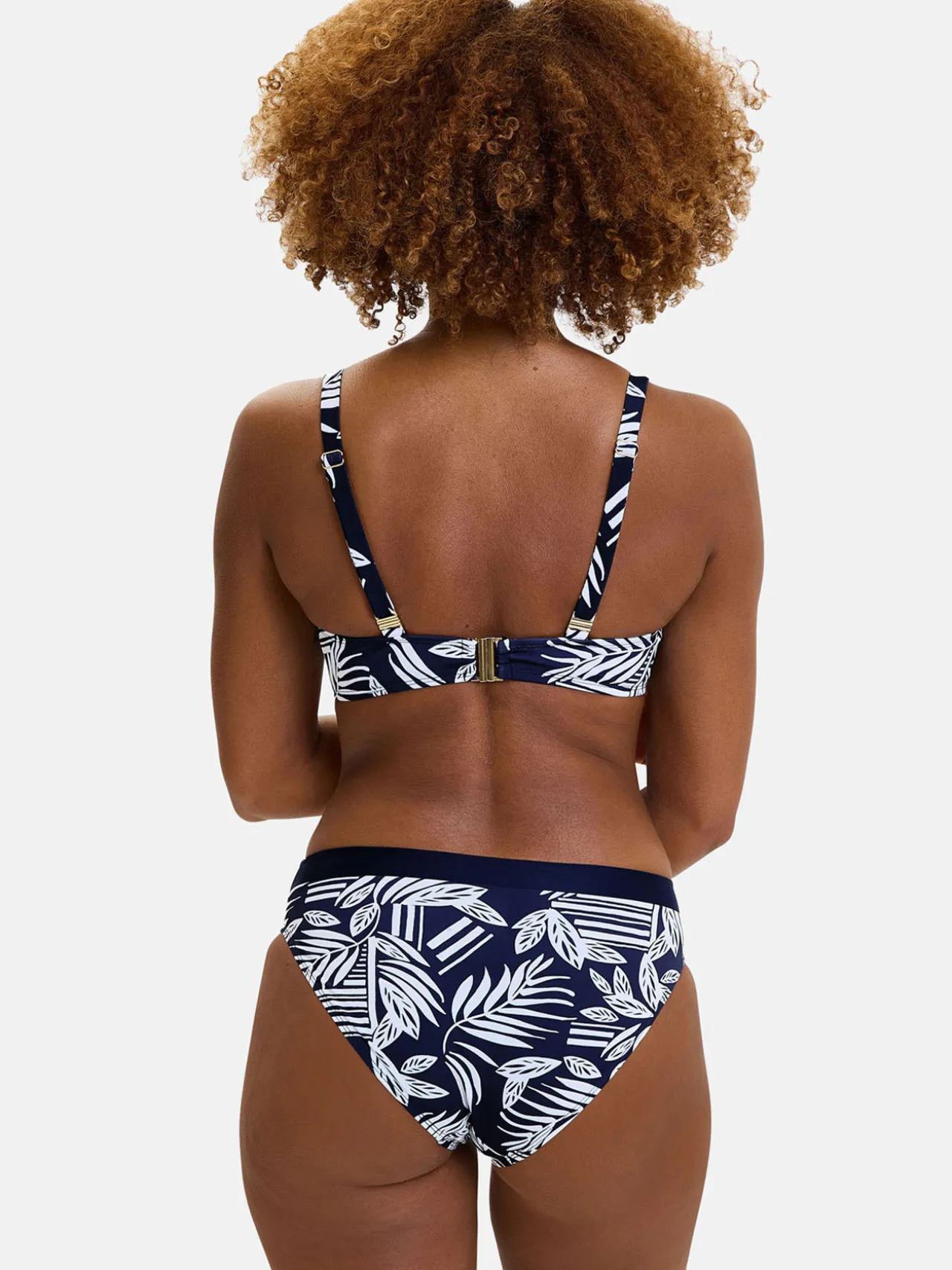 Haut de maillot de bain à armatures