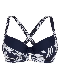 Haut de maillot de bain à armatures