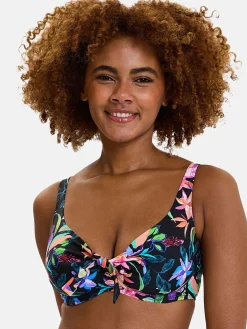 Haut de maillot de bain à armatures