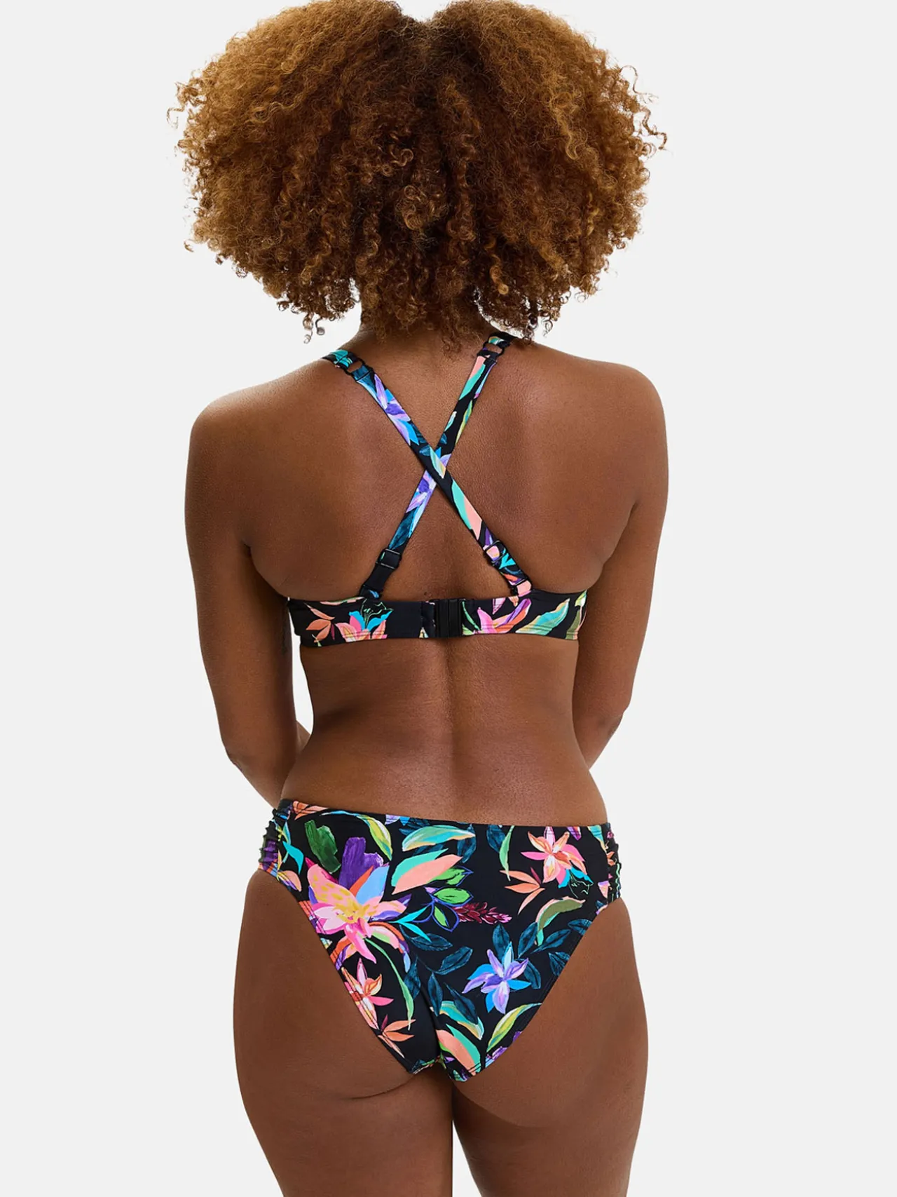 Haut de maillot de bain à armatures