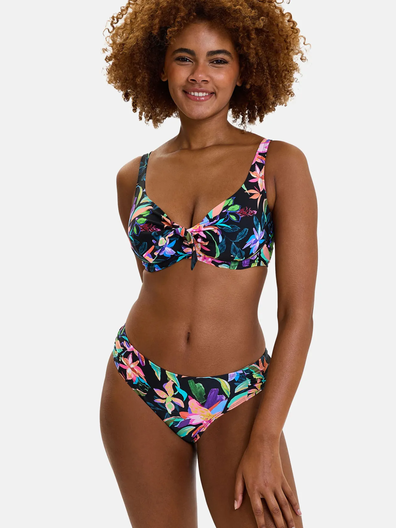 Haut de maillot de bain à armatures