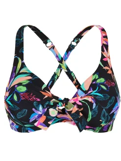 Haut de maillot de bain à armatures