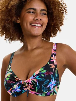 Haut de maillot de bain à armatures