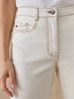 Jean 7/8ème coupe Mom