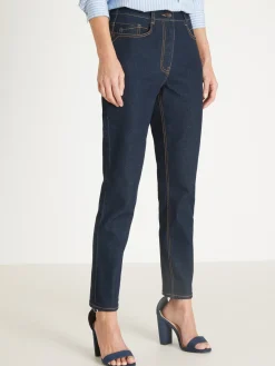 Jean 7/8ème taille haute