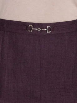 Jupe à panneaux hanches larges