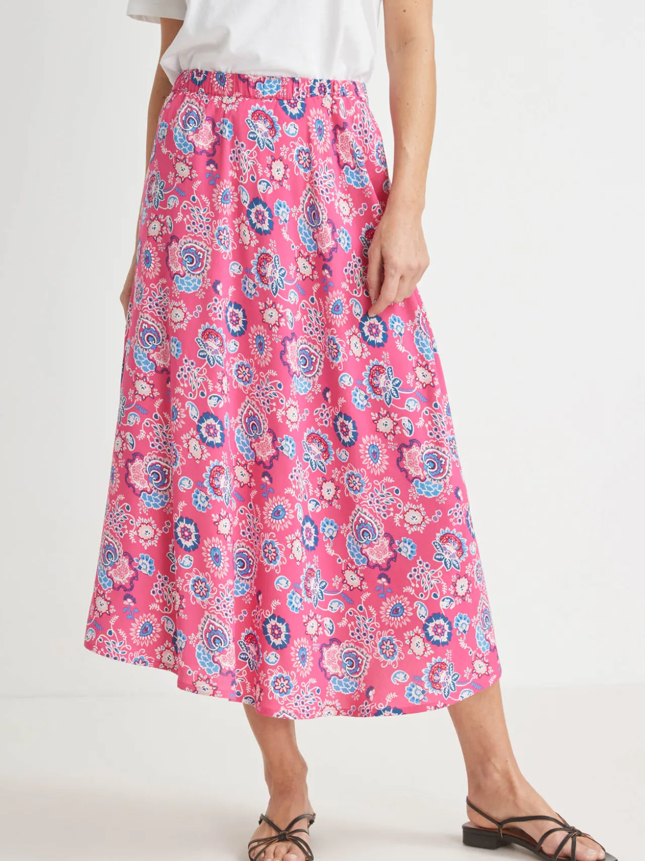 Jupe ample et fluide