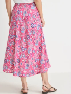 Jupe ample et fluide