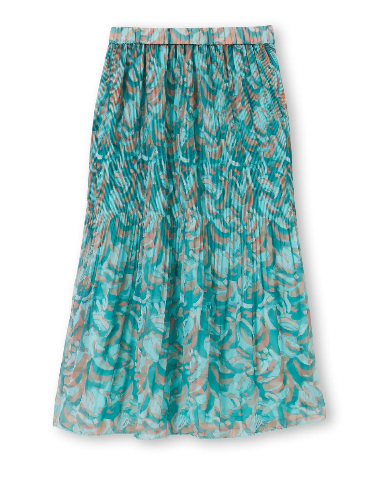 Jupe au plissé permanent