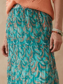 Jupe au plissé permanent