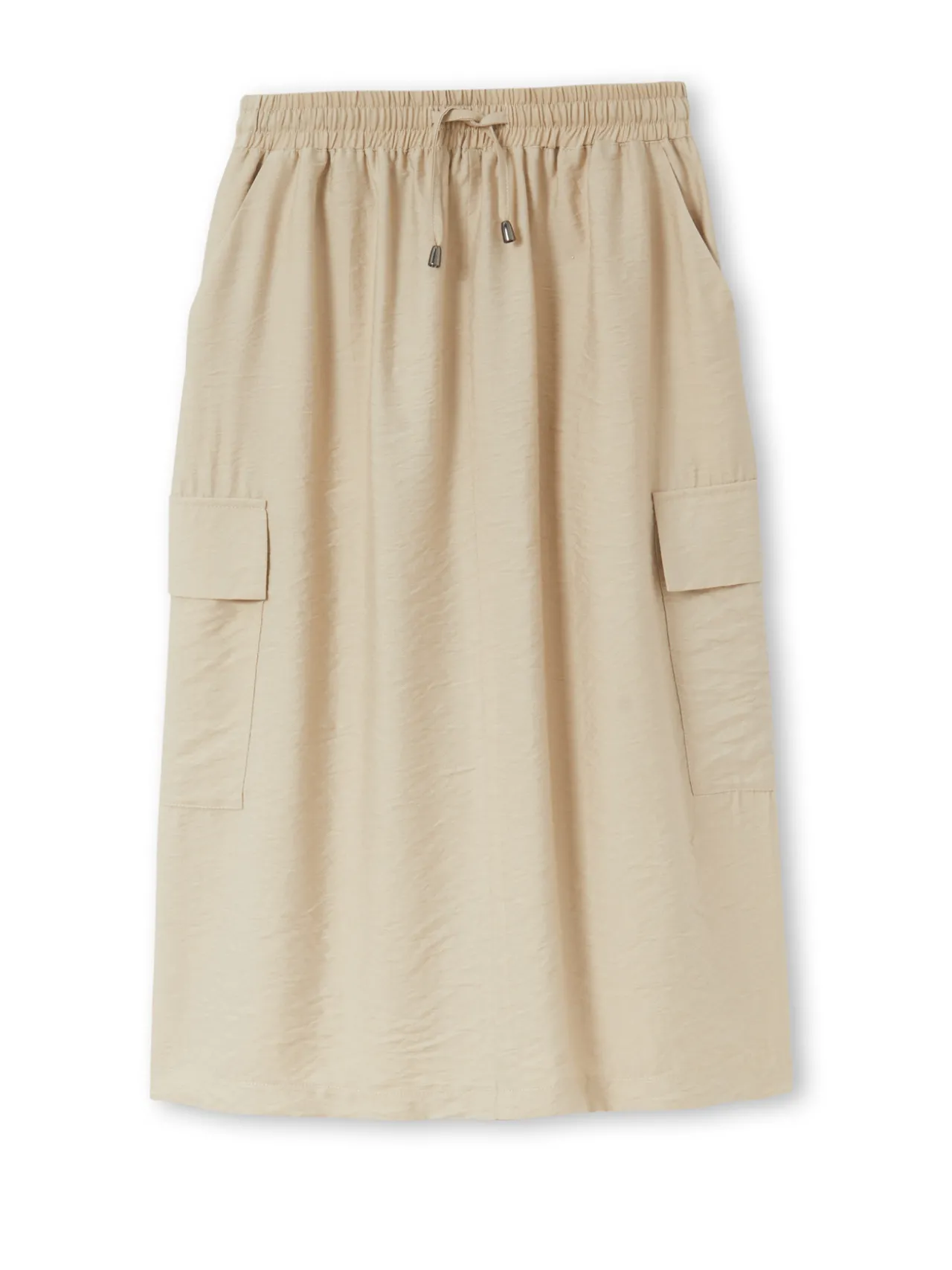 Jupe cargo élastiquée