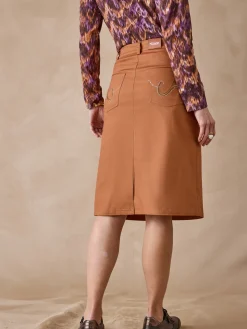 Jupe droite 5 poches