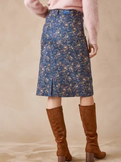 Jupe droite 5 poches