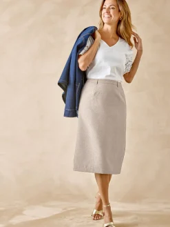 Jupe droite vous mesurez - d'1,60m