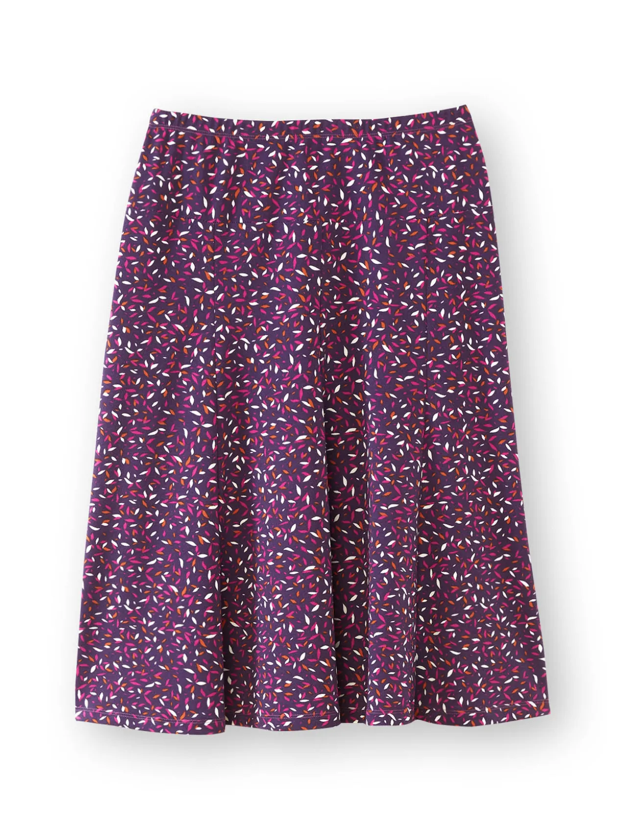 Jupe en maille, entièrement élastiquée