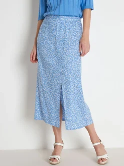 Jupe fluide élastiquée