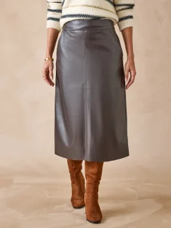 Jupe imitation cuir