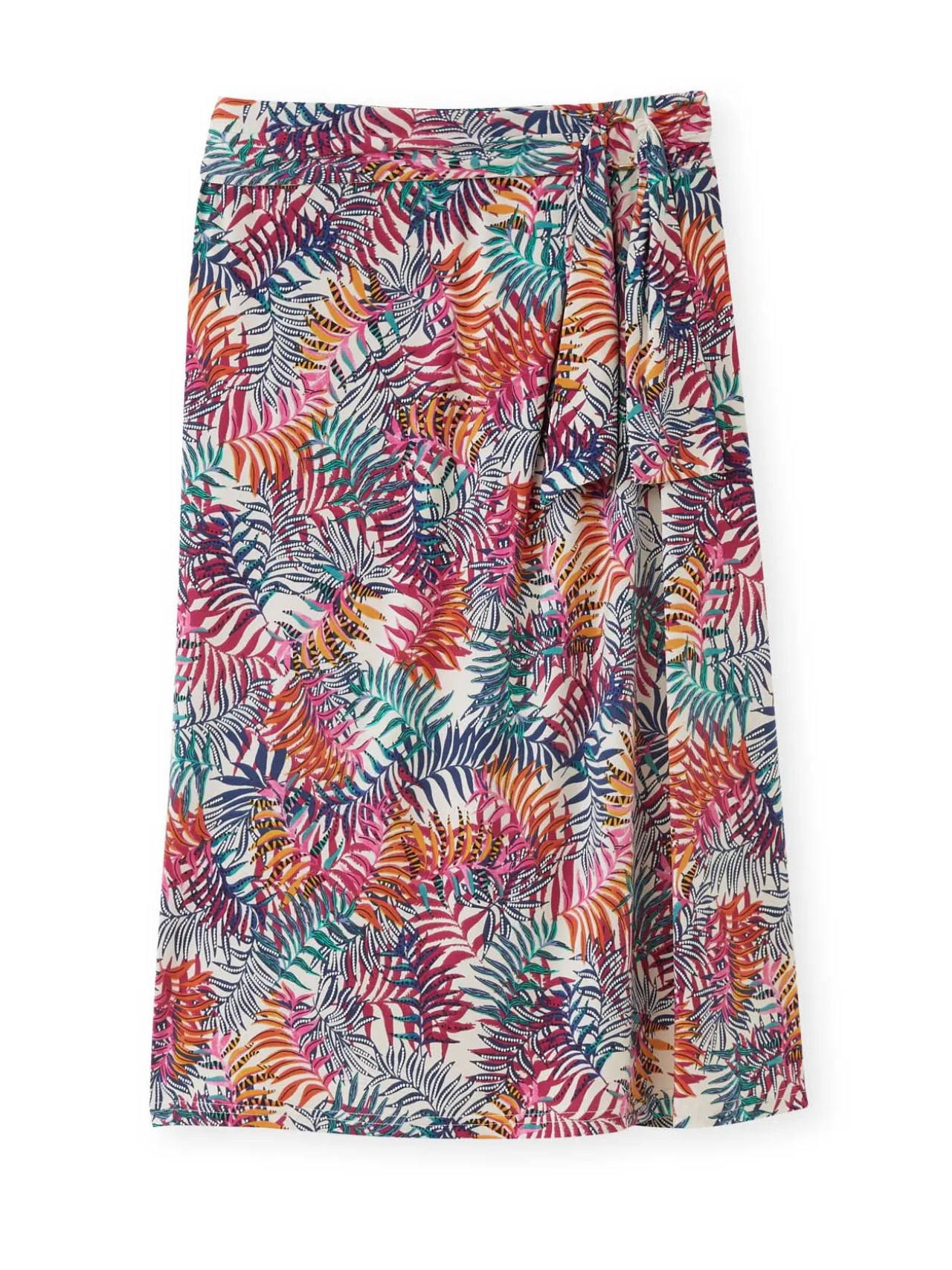 Jupe élastiquée en maille