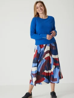 Jupe élastiquée plissé soleil