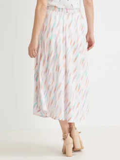 Jupe élastiquée évasée