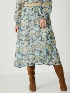 Jupe longue en voile