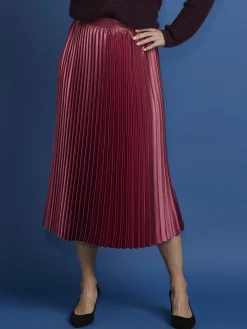 Jupe longue plissée