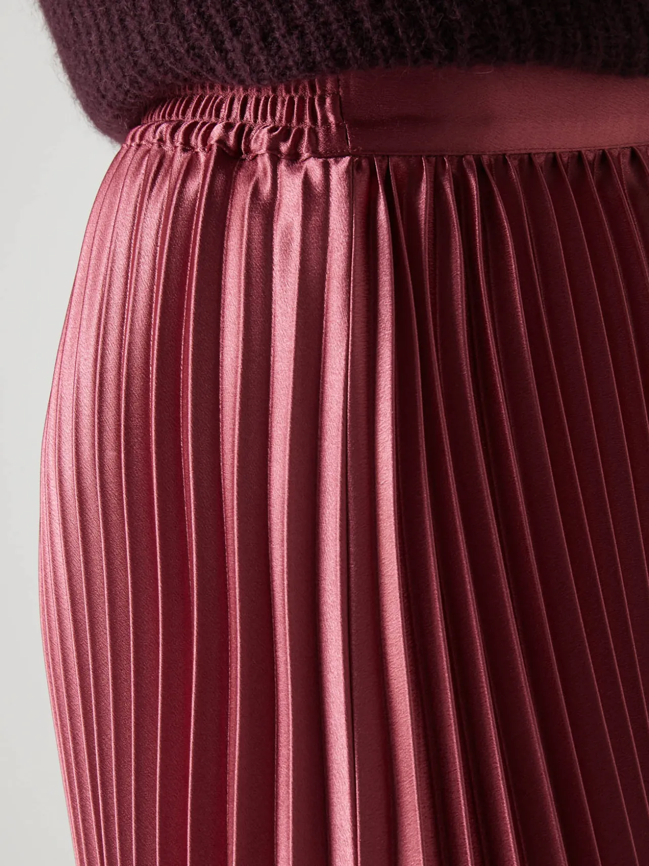 Jupe longue plissée