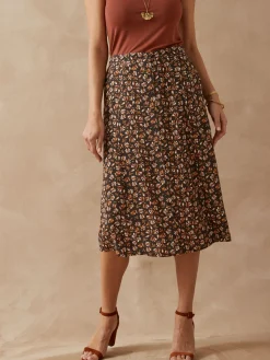 Jupe toute boutonnée