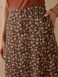 Jupe toute boutonnée