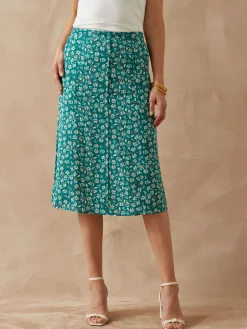 Jupe toute boutonnée