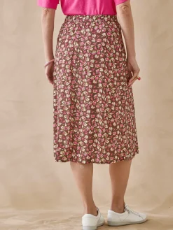 Jupe toute boutonnée