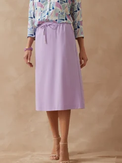 Jupe trapèze élastiquée