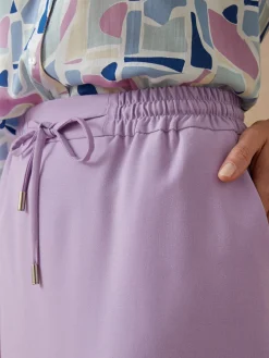 Jupe trapèze élastiquée