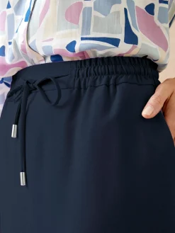 Jupe trapèze élastiquée