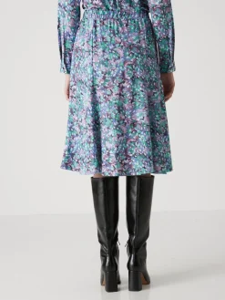 Jupe évasée en maille douce