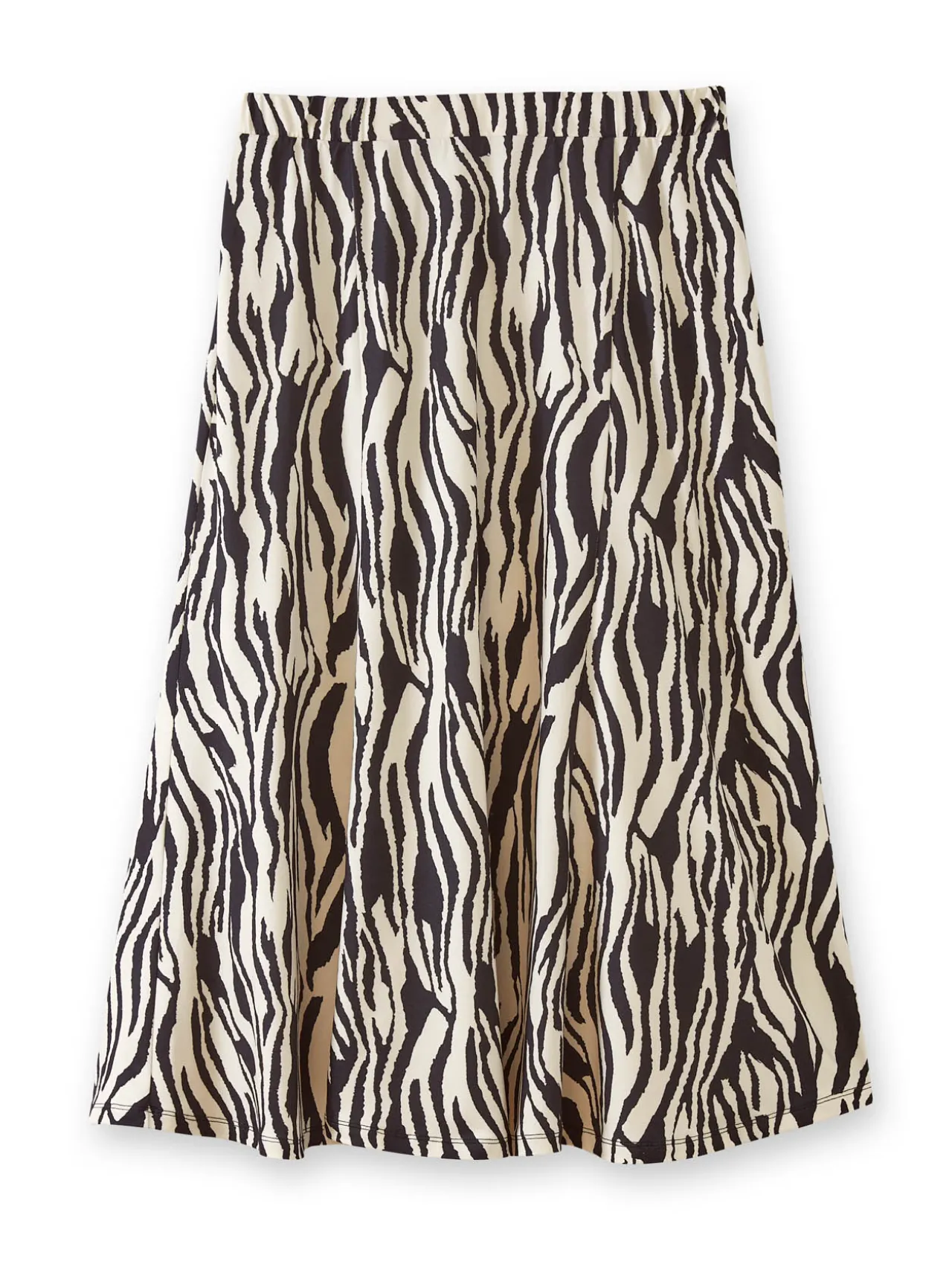 Jupe évasée en maille douce