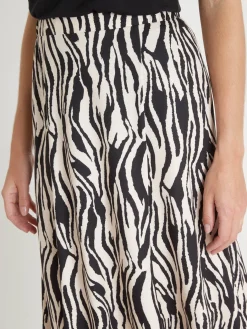 Jupe évasée en maille douce