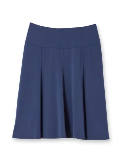 Jupe évasée entièrement élastiquée