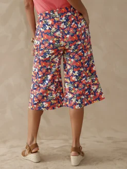 Jupe-culotte entièrement élastiquée